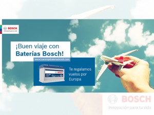 BUEN VIAJE CON BATERÍAS BOSCH